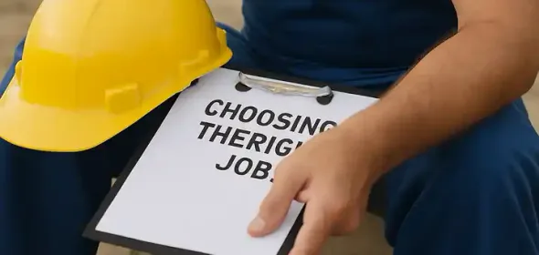 Werkzoekende vergelijkt vacatures en reflecteert op waarden en vaardigheden