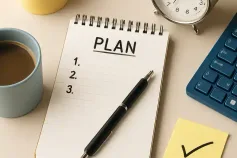 Werkzoekende blijft gemotiveerd tijdens lange zoektocht met notitieboek en planning