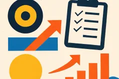 Recruiter schrijft een aantrekkelijke vacaturetekst op laptop